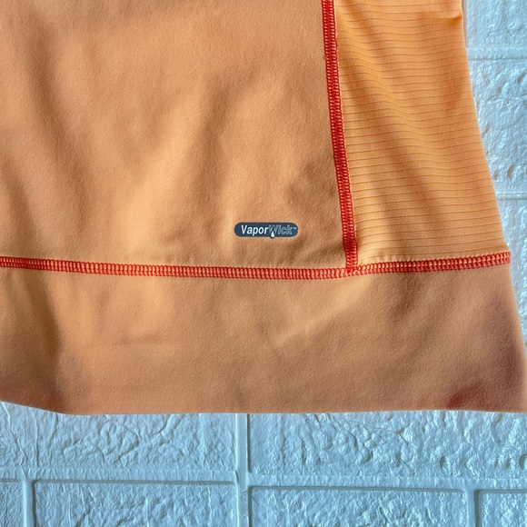 North Face Women’s Medium Peach Orange Zip-up Athletic Jacket - Picture 7 of 15